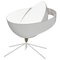 Mid-Century Modern White Saturn Table Lamp by Serge Mouille 1