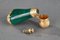 Mid19th Century Gold Mounted Malachite Perfume Flask 10