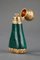 Mid19th Century Gold Mounted Malachite Perfume Flask, Image 9