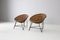 French Rattan Lounge Chairs, Set of 2 1