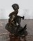 Peiffer, L'Enfant et le Chien, 19ème Siècle, Sculpture en Bronze 22
