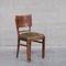 French Art Deco Oak Dining Chairs by Charles Dudouyt, Set of 6 1