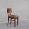 French Art Deco Oak Dining Chairs by Charles Dudouyt, Set of 6 8