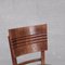 French Art Deco Oak Dining Chairs by Charles Dudouyt, Set of 6 7