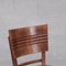 French Art Deco Oak Dining Chairs by Charles Dudouyt, Set of 6, Image 7