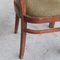 French Art Deco Oak Dining Chairs by Charles Dudouyt, Set of 6, Image 5