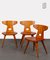 Pine Chairs by Jacob Kielland-Brandt for I. Christiansen, 1960, Set of 3 3
