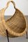 Rattan Magazine Rack by Campo E Graffi, Image 6