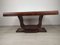 Art Deco Rosewood Cradle Table 1