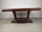 Art Deco Rosewood Cradle Table, Image 1