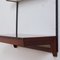 Minimalist Rosewood Wall Unit with Desk and Shelf by Kai Kristiansen for Fm Møbler, Denmark, 1960s 17