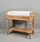 Antique French Oak Washstand 3