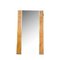 Espejo de pared de latón y madera de brezo, años 70, Imagen 4