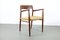 Teak and Papercord Model 56 Dining Chair by Niels Otto Møller for J.L. Møllers, 1960s 12