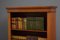 Viktorianisches offenes Bücherregal aus Nussholz 7