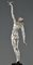 Pierre Le Faguays, Nude with Dove Message of Love, Art Deco Bronze Sculpture, Image 10