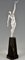 Pierre Le Faguays, Akt mit Taube Liebesbotschaft, Art Deco Bronze Skulptur 3
