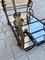 19th Century French Table Iron Bar Cart with Wheels 6