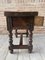 Early 20th Century Spanish Walnut Side Table 5