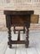 Early 20th Century Spanish Walnut Side Table, Image 5
