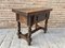 Early 20th Century Spanish Walnut Side Table, Image 8