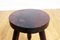 Vintage Solid Beech Stool, 1930s 6
