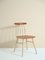 Scandinavian Teak & Metal Chair 1