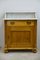 Art Nouveau Washstand or Bathroom Cabinet with Marble Top, 1910s, Image 1