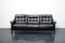 German Cubic Leather 3-Seater Sofa by Rudolf Glatzel for Kill International 10