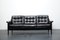 German Cubic Leather 3-Seater Sofa by Rudolf Glatzel for Kill International, Image 6