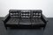 German Cubic Leather 3-Seater Sofa by Rudolf Glatzel for Kill International, Image 3