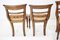Solid Wood Dining Chairs, Czechoslovakia, 1950s, Set of 4 14