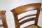 Solid Wood Dining Chairs, Czechoslovakia, 1950s, Set of 4 15