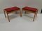 Buchenholz Hocker von ULUV, Tschechoslowakei, 1960, 2er Set 2