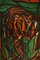 JL Gossmann, Pantera in paesaggio, olio su tela, Immagine 3