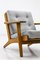 Lounge Chair & Ottoman Set by Hans J. Wegner for Getama 7