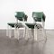 Green Stacking Dining Chairs from Thonet, 1970s, Set of 8 5
