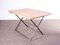 Contemporary Oak Folding Console Square Dining Table, Image 1