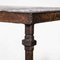 Large Industrial Square Console Table, 1940s, Image 5