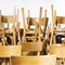 French Blonde Beech Bentwood Dining Chairs from Baumann, 1950s, Image 4