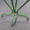 French Green Metal Outdoor Dining Table, 1960s 4