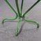 French Green Metal Outdoor Dining Table, 1960s, Image 4