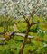 Boris Lavrenko, Trees in Bloom in My Garden, 1980, Oil on Canvas, Framed 2