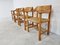 Pine Wood Dining Chairs by Rainer Daumiller for Hirtshals Savvaerk, 1970s, Set of 4 3