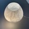 Large White Mushroom Frosted Glass Table Light, Italy, 1970s 18