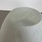 Large White Mushroom Frosted Glass Table Light, Italy, 1970s 4