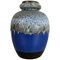 Large Pottery Fat Lava Multicolor 286-42 Vase Made by Scheurich, 1970s 1