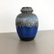 Large Pottery Fat Lava Multicolor 286-42 Vase Made by Scheurich, 1970s 2