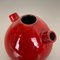 Red Ceramic Studio Pottery Vase from Marei Ceramics, Germany, 1970s 7