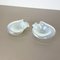 Murano Glass Shell Bowls by Antonio Da Ros Cenedese, 1960s, Set of 2 2